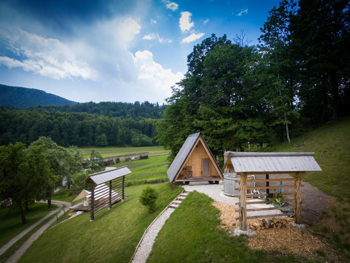 Puzman Farm Glamping Villa Radovljica Buitenkant foto