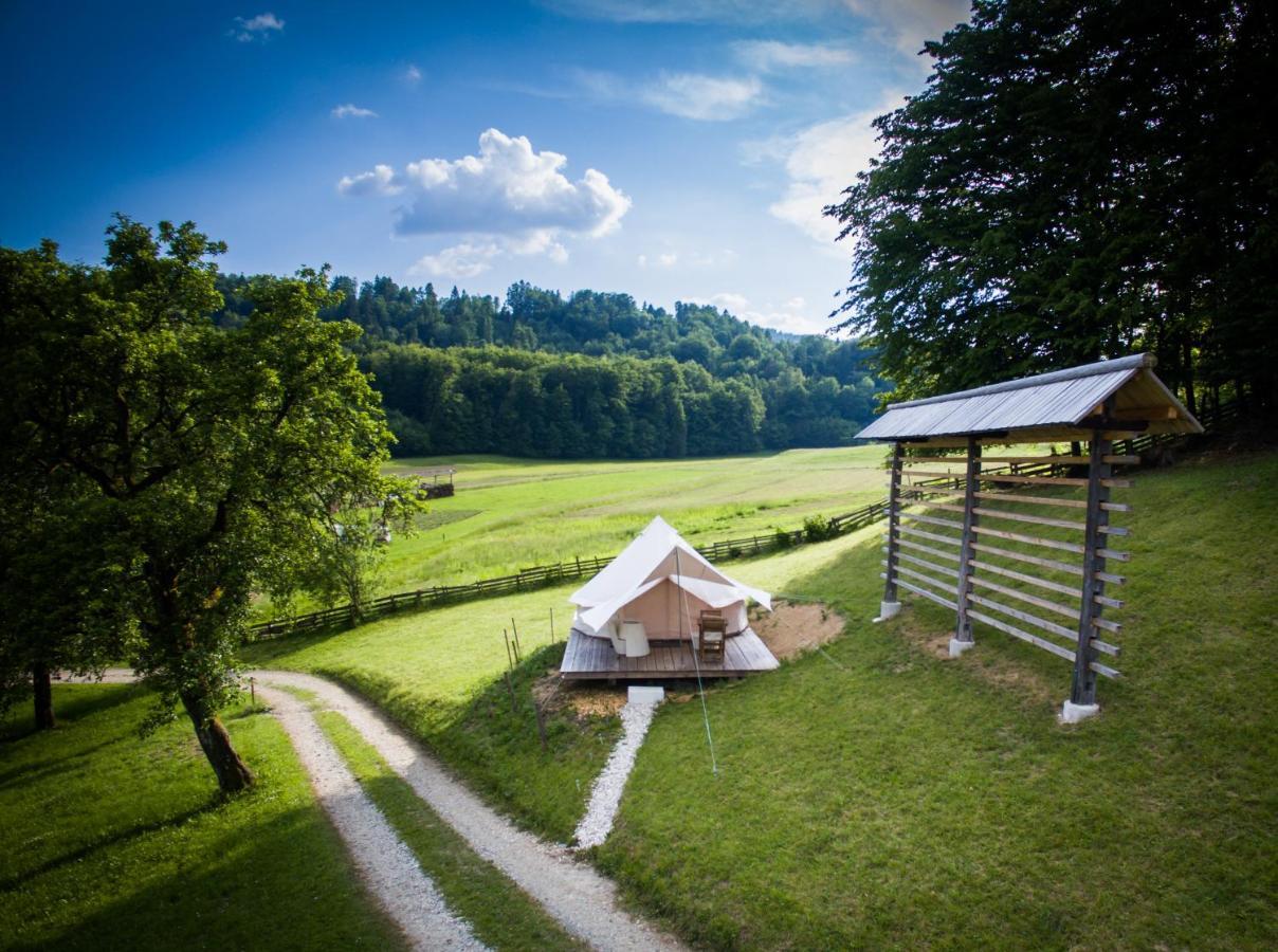 Puzman Farm Glamping Villa Radovljica Buitenkant foto
