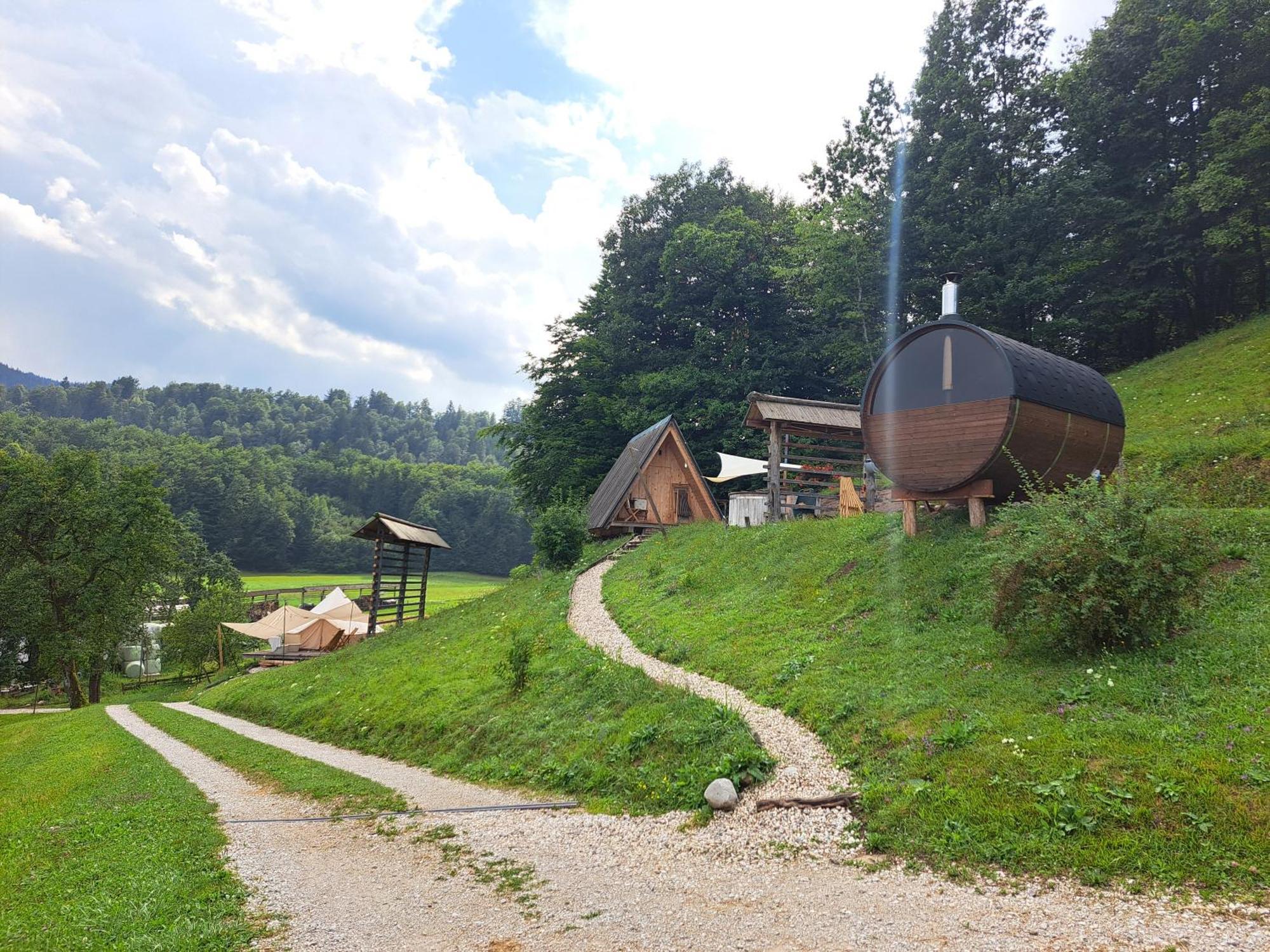 Puzman Farm Glamping Villa Radovljica Buitenkant foto